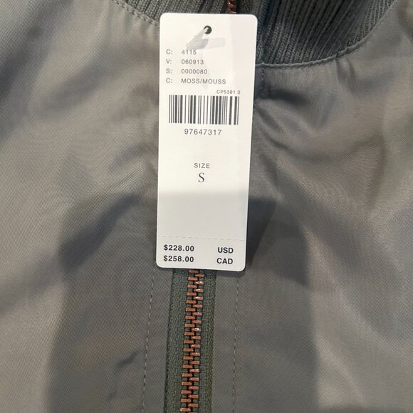 Anthropologie floral embroidered bomber jacket - Sold Out Online - NWT - Picture 3 of 7